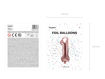 Picture of FOIL BALLOON NUMBER 1 ROSE GOLD 16 INCH
